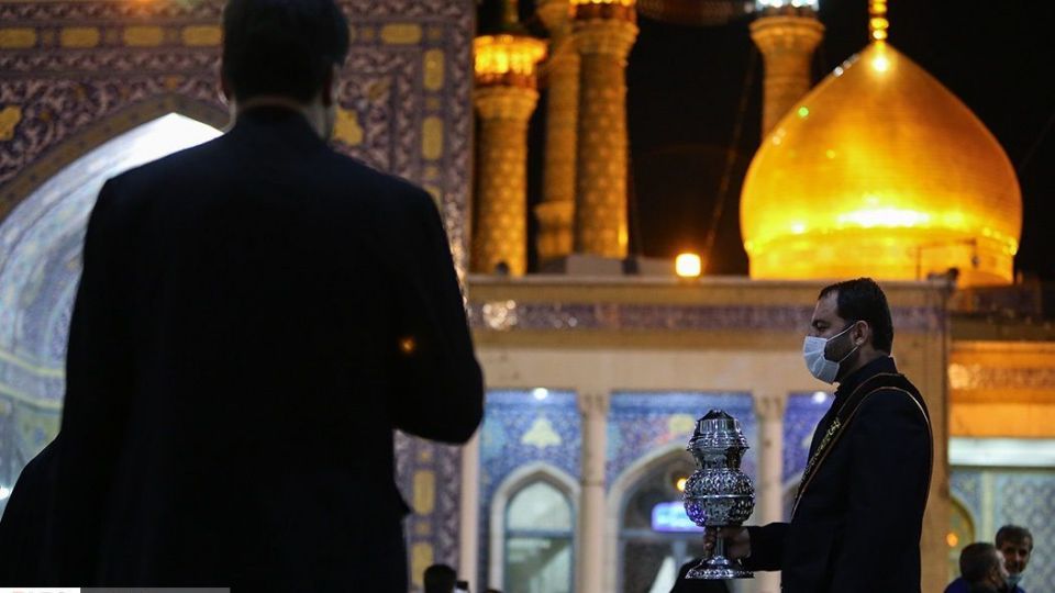 حال و هوای حرم حضرت معصومه(س) در شب شهادت امام ‌هادی(ع)