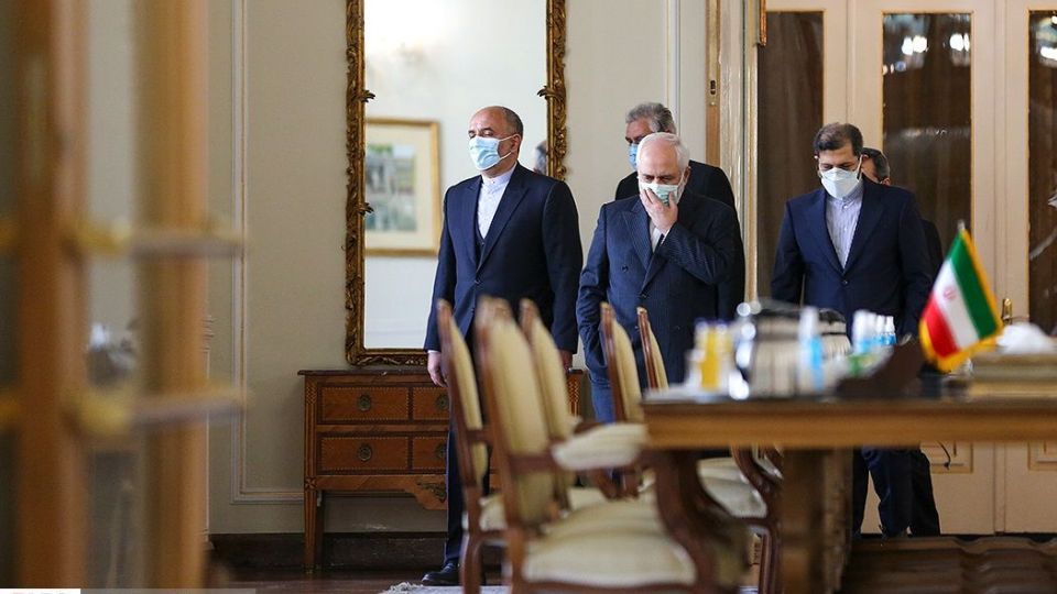 دیدار وزیر امور خارجه قطر با ظریف