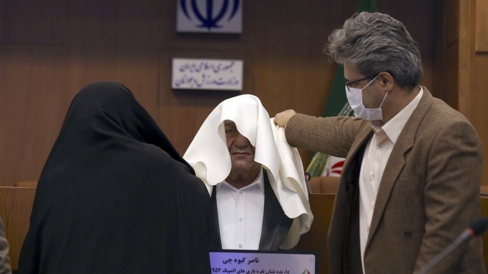 مراسم رونمایی از تندیس‌های ۶ تن از قهرمانان افتخار آفرین ورزش کشور