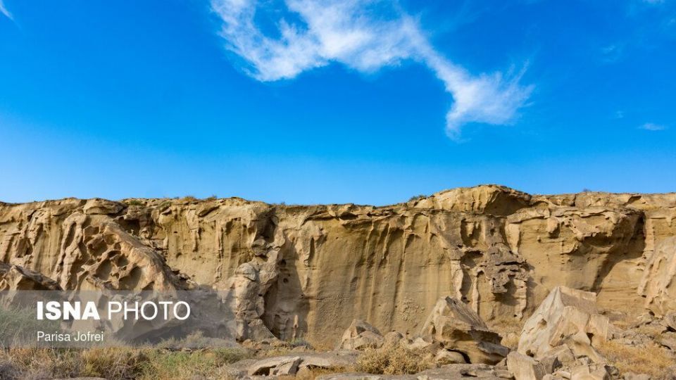 تصاویری از ساحلی زیبا در پایتخت انرژی ایران 