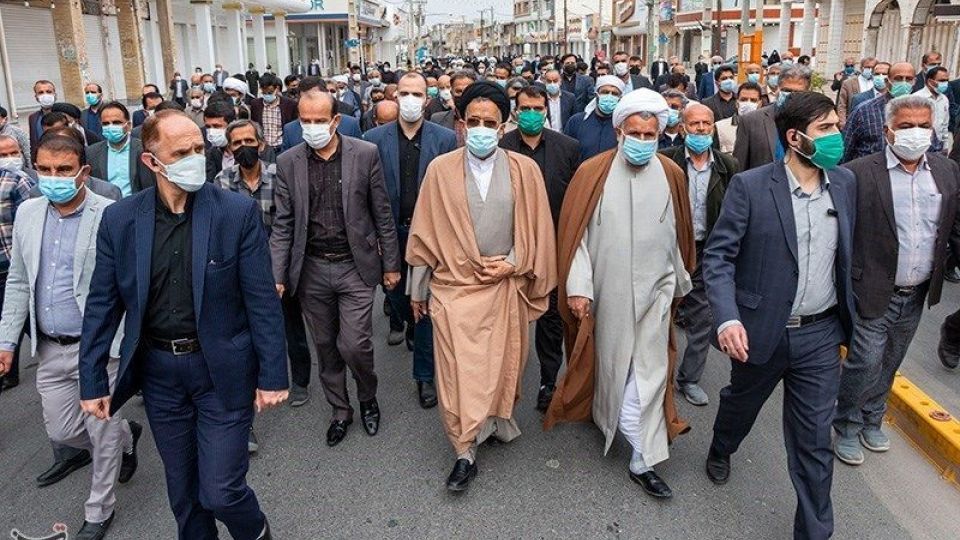 تشییع پیکر پدر وزیر اطلاعات