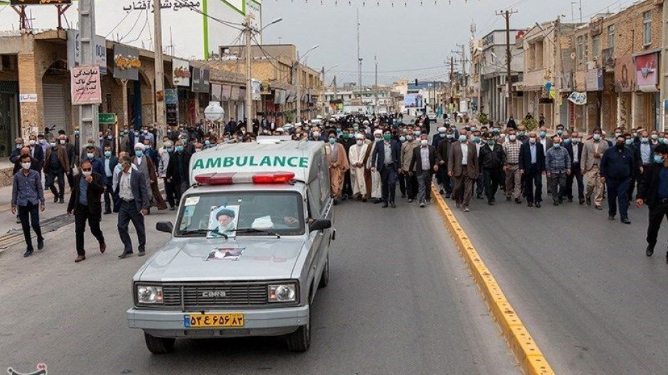 تشییع پیکر پدر وزیر اطلاعات