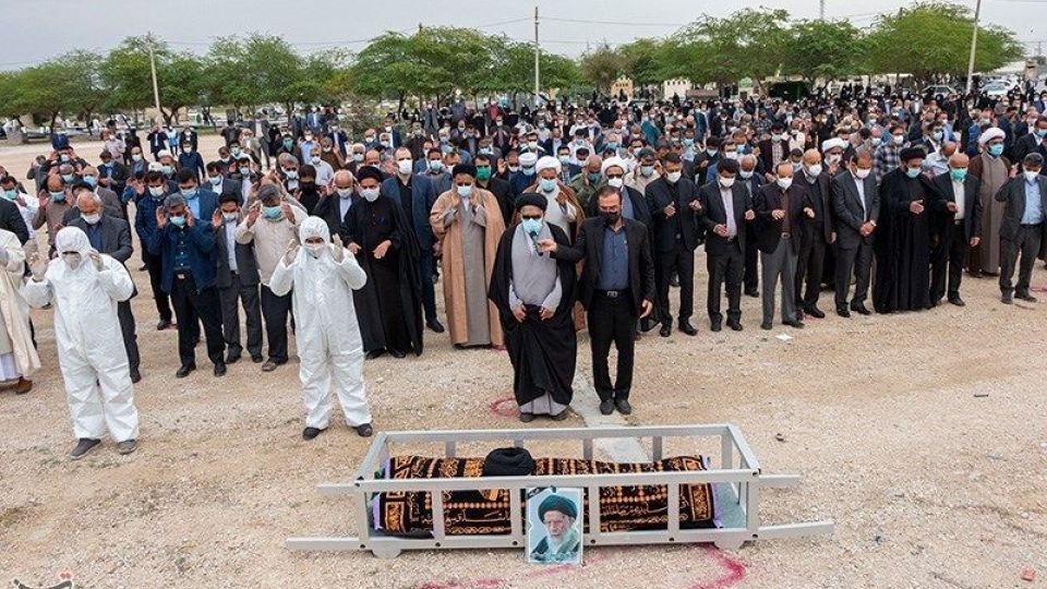 تشییع پیکر پدر وزیر اطلاعات