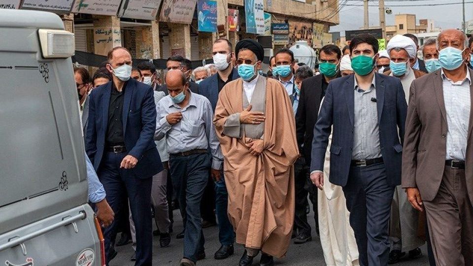 تشییع پیکر پدر وزیر اطلاعات