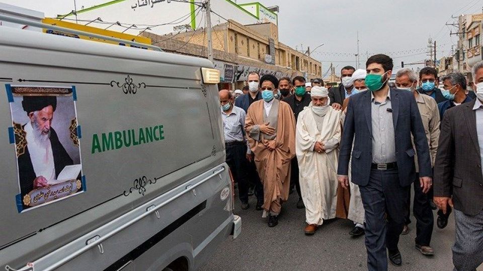 تشییع پیکر پدر وزیر اطلاعات