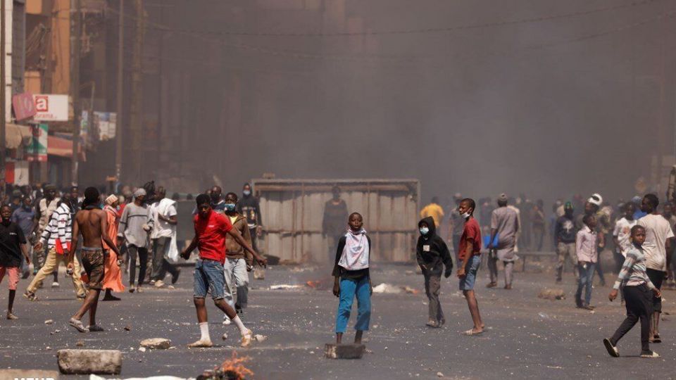 درگیری معترضان در سنگال با پلیس