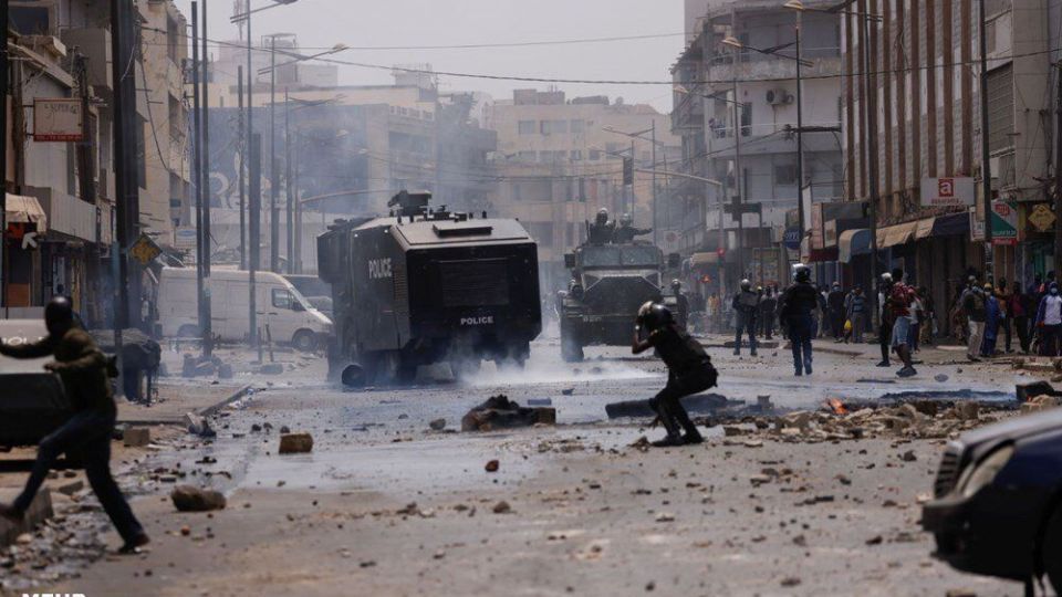 درگیری معترضان در سنگال با پلیس