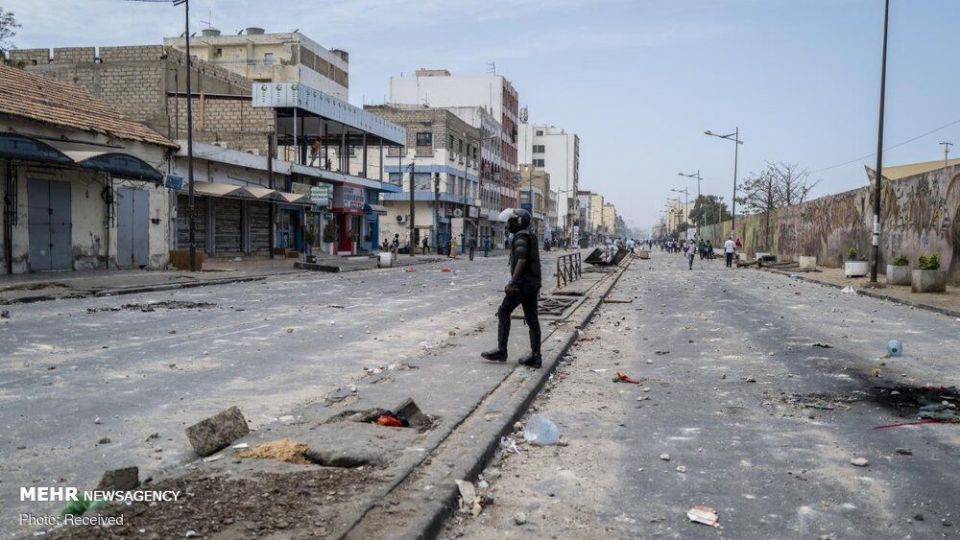 درگیری معترضان در سنگال با پلیس