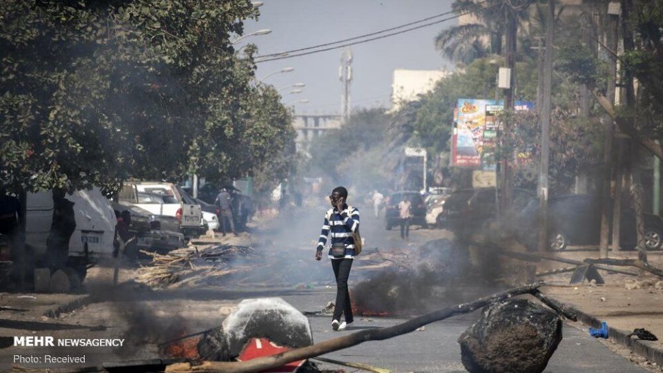 درگیری معترضان در سنگال با پلیس