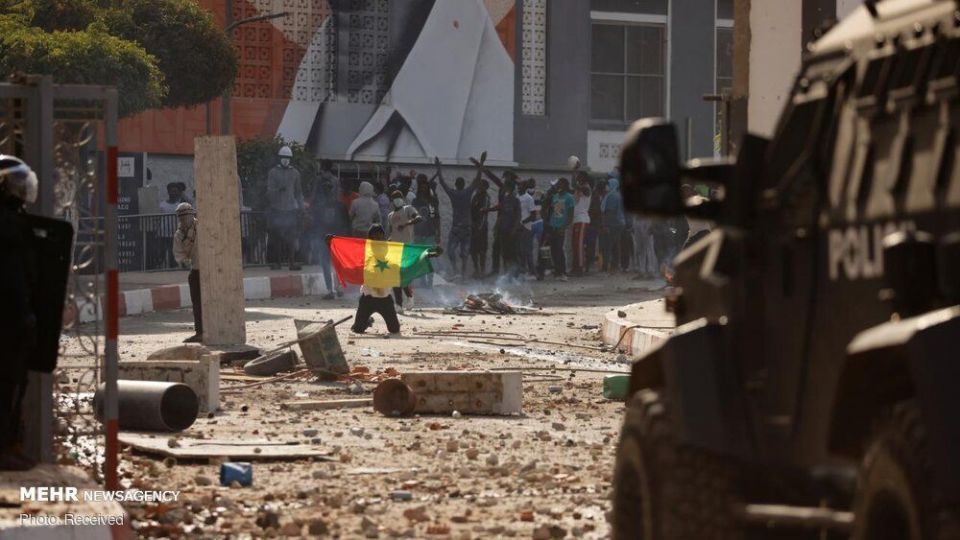 درگیری معترضان در سنگال با پلیس