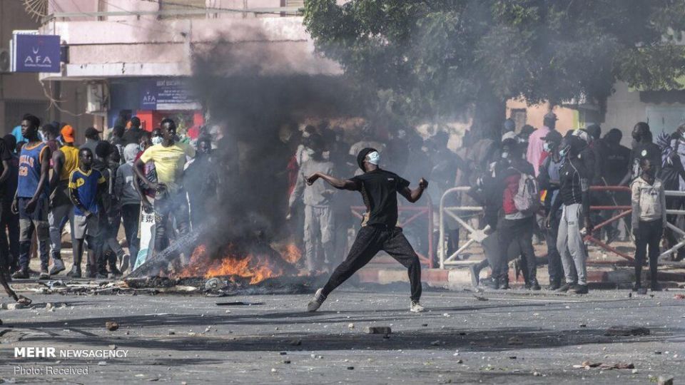 درگیری معترضان در سنگال با پلیس