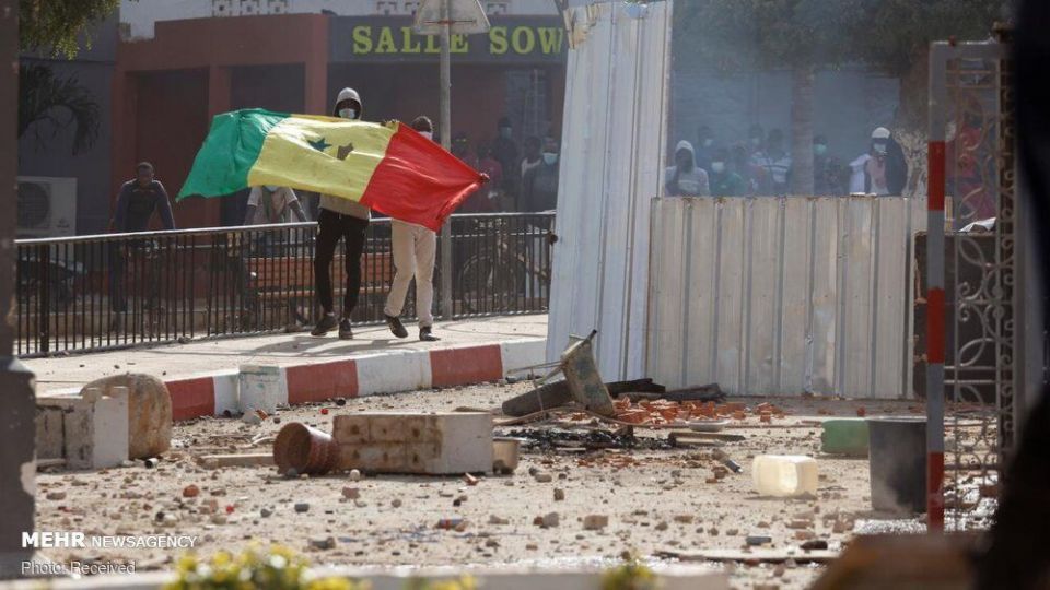 درگیری معترضان در سنگال با پلیس