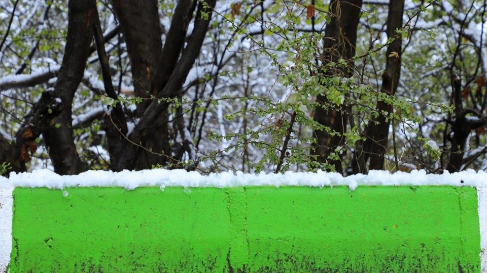 بارش برف در آخرین روز‌های زمستان - گلستان