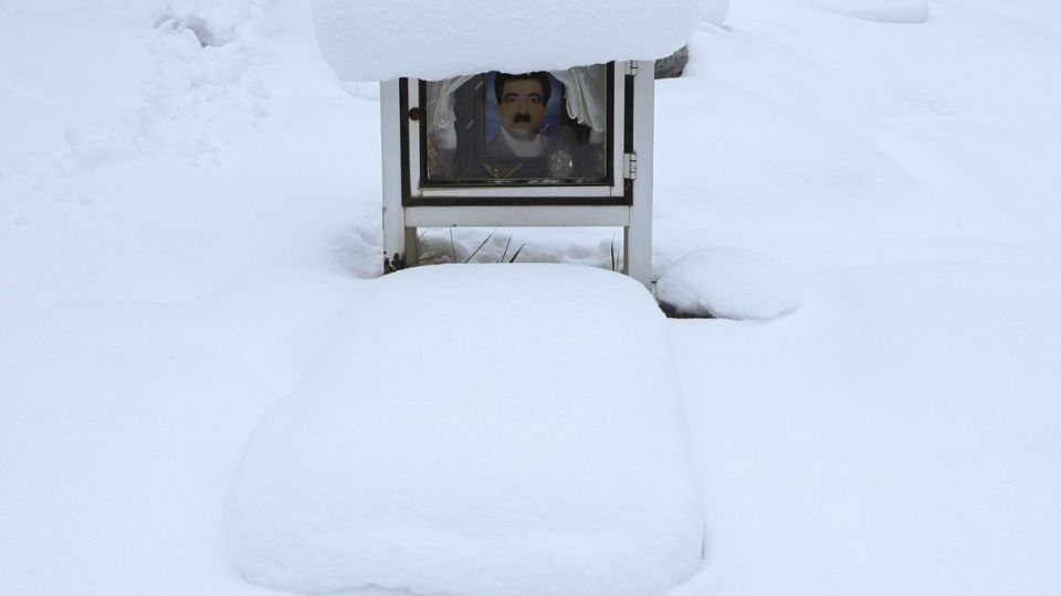 بارش برف در آخرین روز‌های زمستان - گلستان