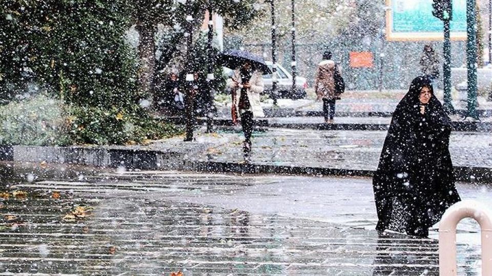 پیش‌بینی بارش باران طی روزهای پایانی سال
