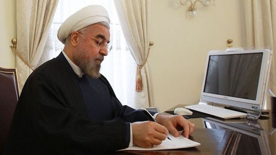 پاسخ روحانی به نامه امیر قطر