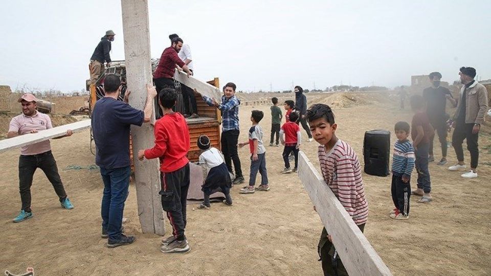 جشن سال نو در کوره های آجرپزی