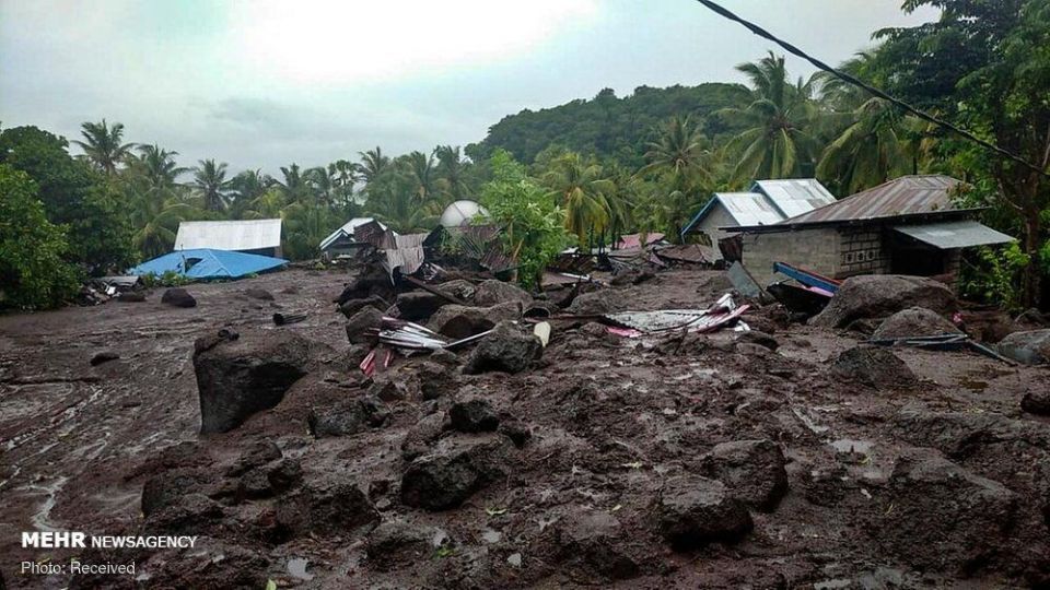 سیل مرگبار در اندونزی