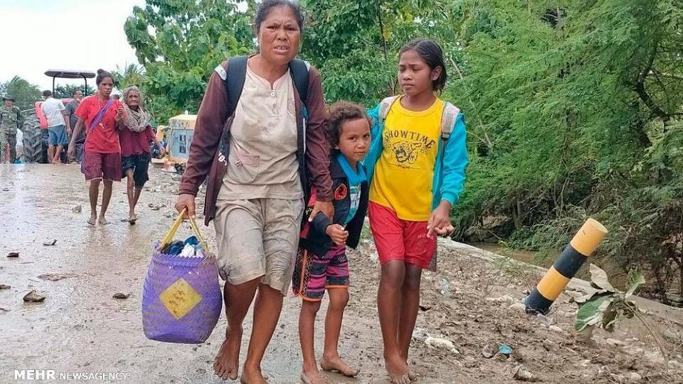 سیل مرگبار در اندونزی