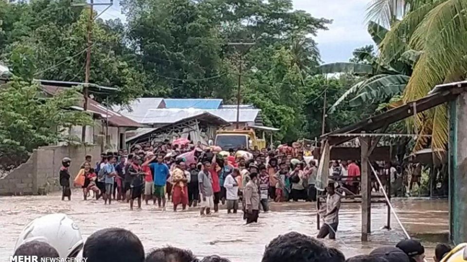 سیل مرگبار در اندونزی