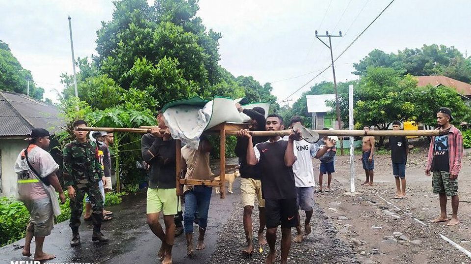 سیل مرگبار در اندونزی