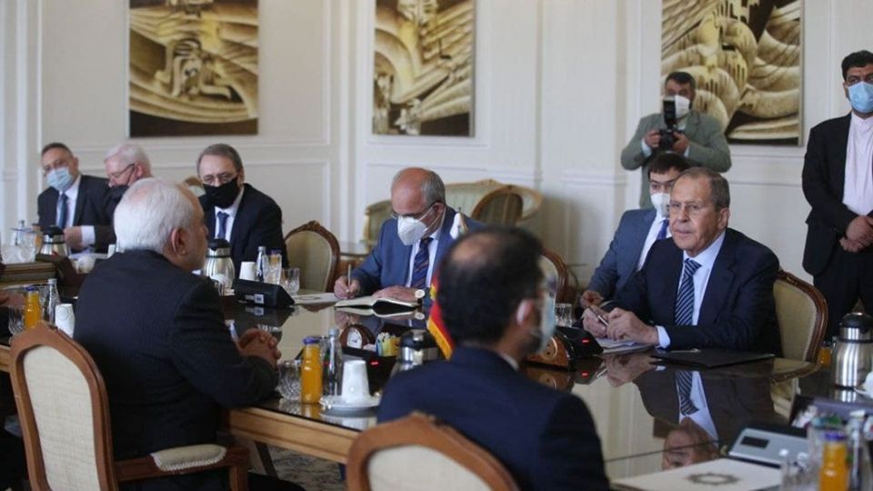 دیدار وزیر امور خارجه روسیه با ظریف