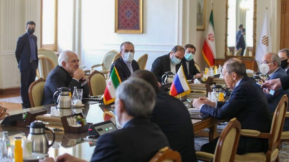 دیدار وزیر امور خارجه روسیه با ظریف
