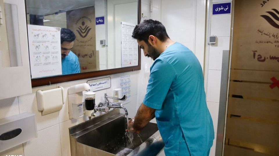 سفره افطار مدافعان سلامت