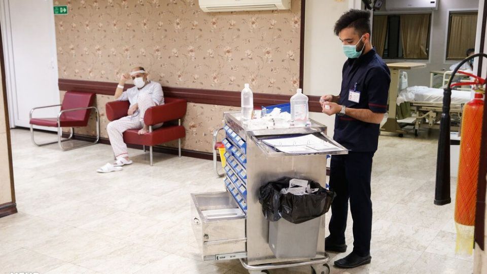 سفره افطار مدافعان سلامت