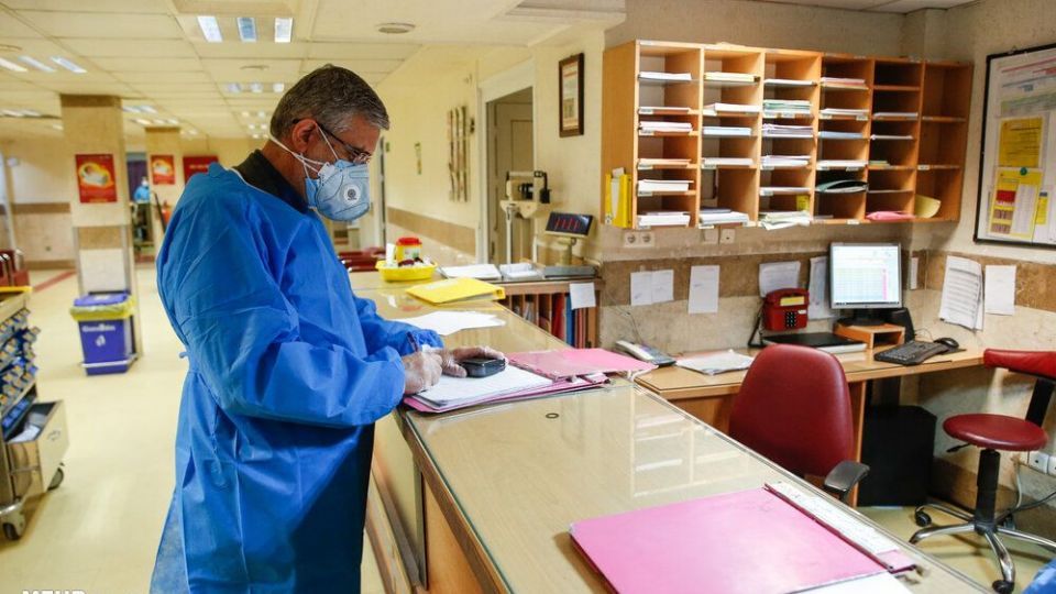 سفره افطار مدافعان سلامت