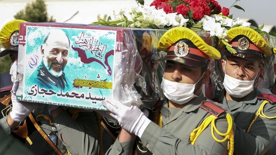 تشییع پیکر پاک شهید سردار حجازی - اصفهان