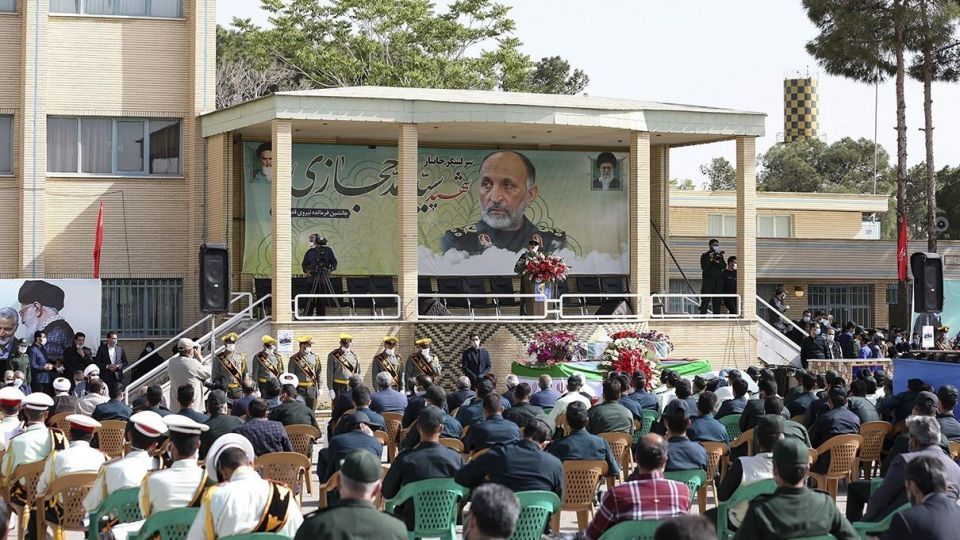 تشییع پیکر پاک شهید سردار حجازی - اصفهان