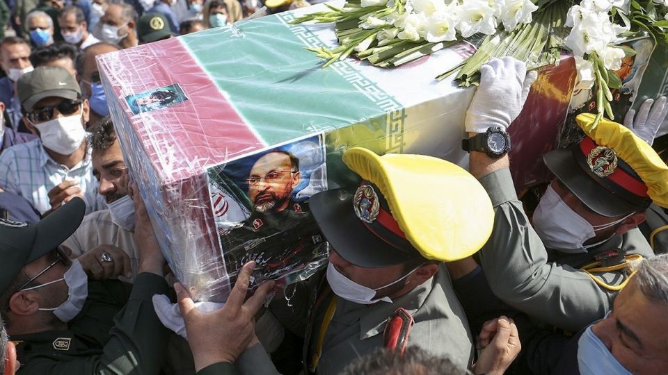 تشییع پیکر پاک شهید سردار حجازی - اصفهان