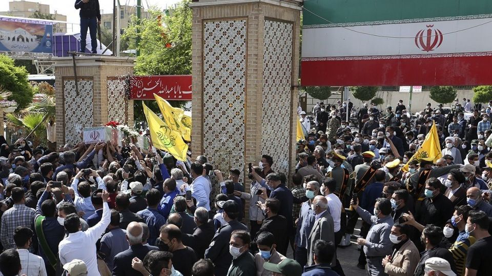 تشییع پیکر پاک شهید سردار حجازی - اصفهان