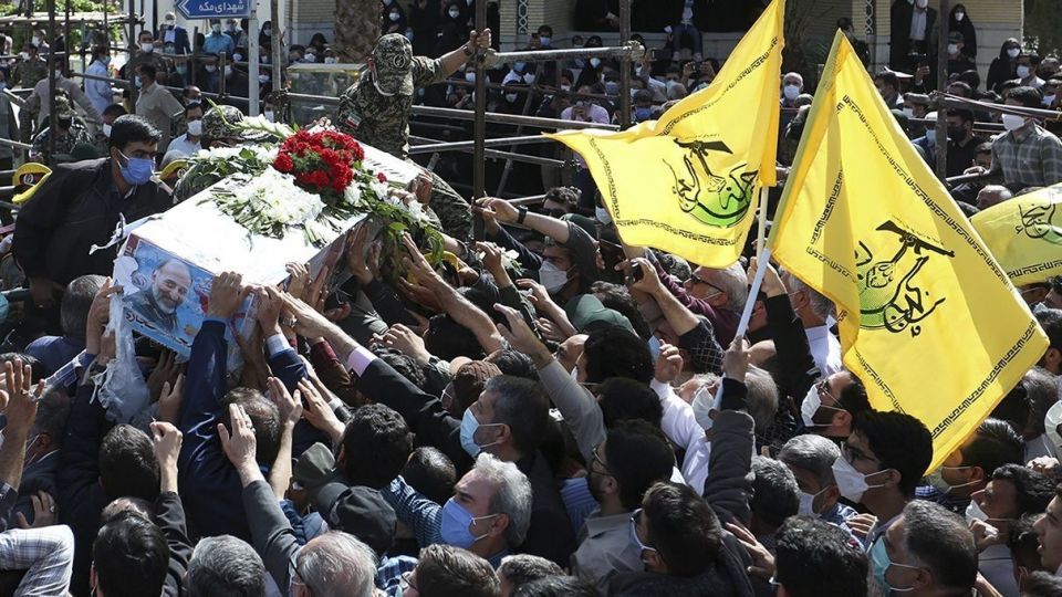 تشییع پیکر پاک شهید سردار حجازی - اصفهان