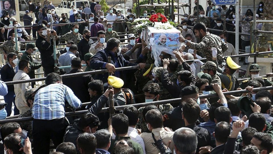 تشییع پیکر پاک شهید سردار حجازی - اصفهان