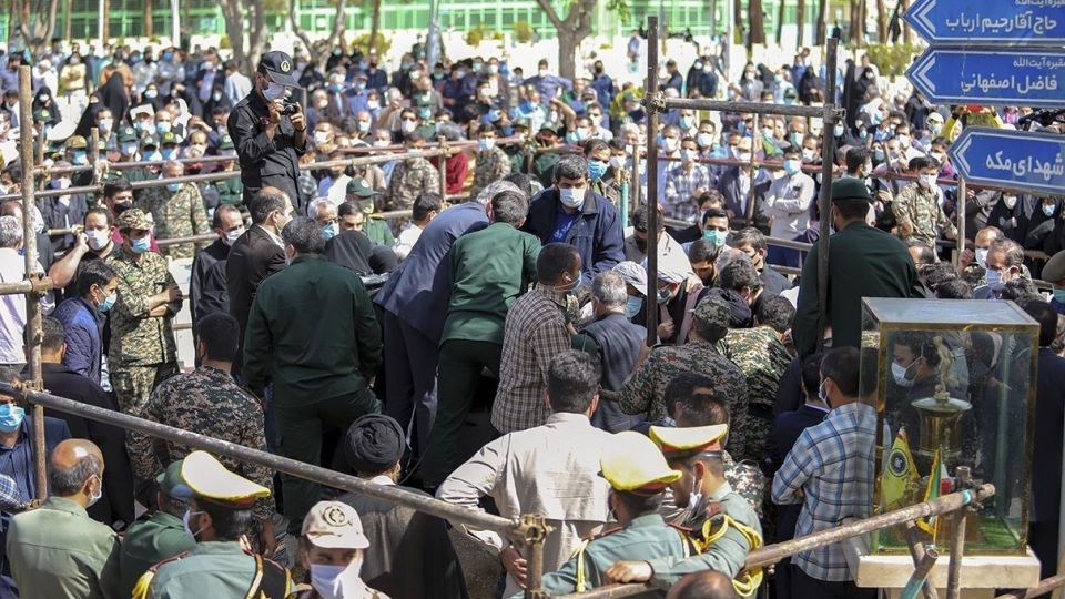 تشییع پیکر پاک شهید سردار حجازی - اصفهان