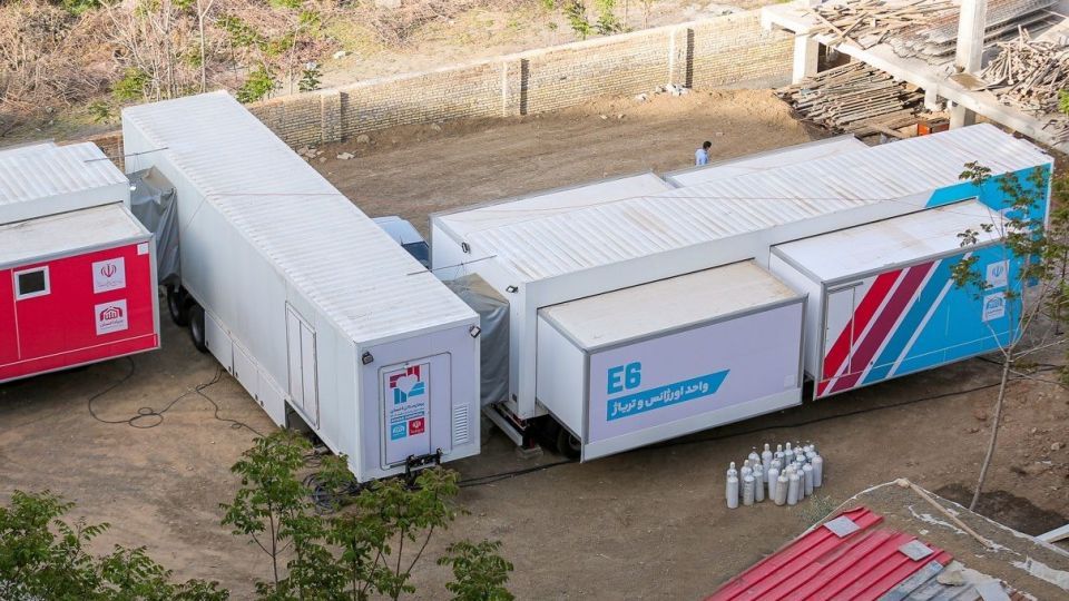 راه اندازی بیمارستان صحرایی مسیح دانشوری