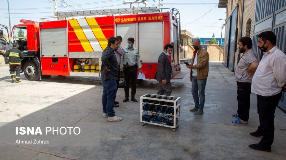 کشف و ضبط دستگاه‌های استخراج رمز ارز - قم