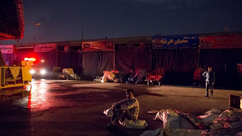 آتش‌سوزی در بازار مصلی مشهد