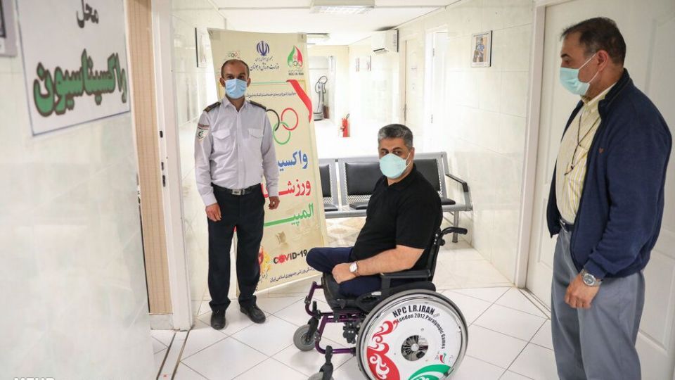 واکسیناسیون ورزشکاران پارالمپیکی