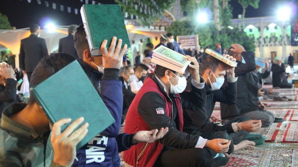 مراسم احیای شب های قدر در حرم شاهچراغ (ع)