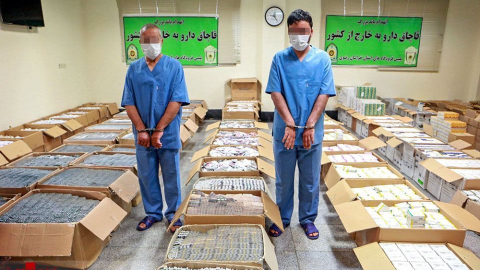 انهدام باند قاچاق دارو به خارج از کشور - مشهد