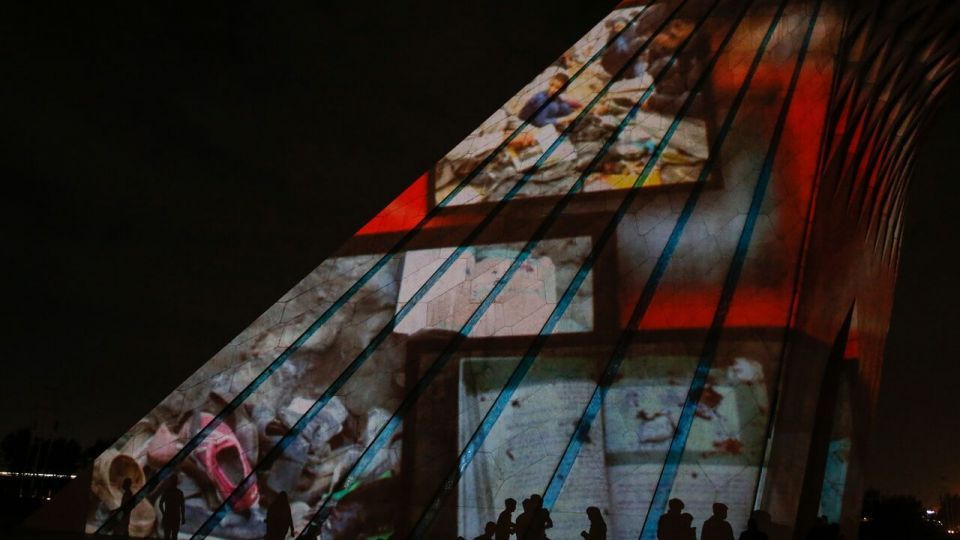 گرامیداشت شهدای کابل در میدان آزادی