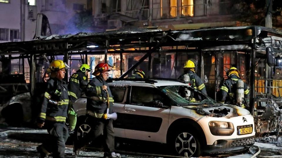 پاسخ موشکی غزه به جنایات صهیونیست‌ها