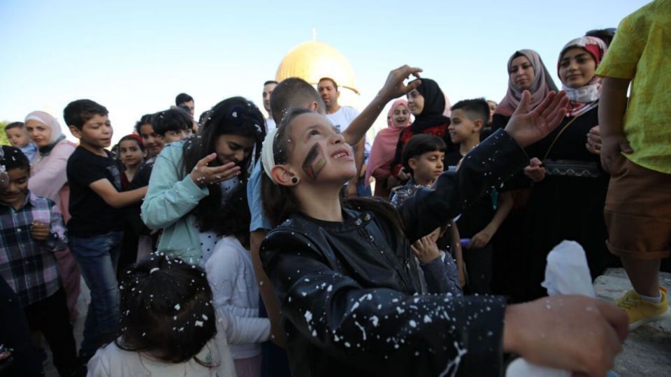 اقامه نماز عید سعید فطر در قدس شریف