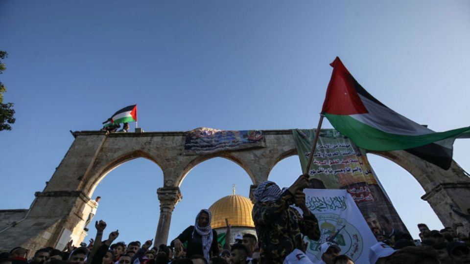 اقامه نماز عید سعید فطر در قدس شریف