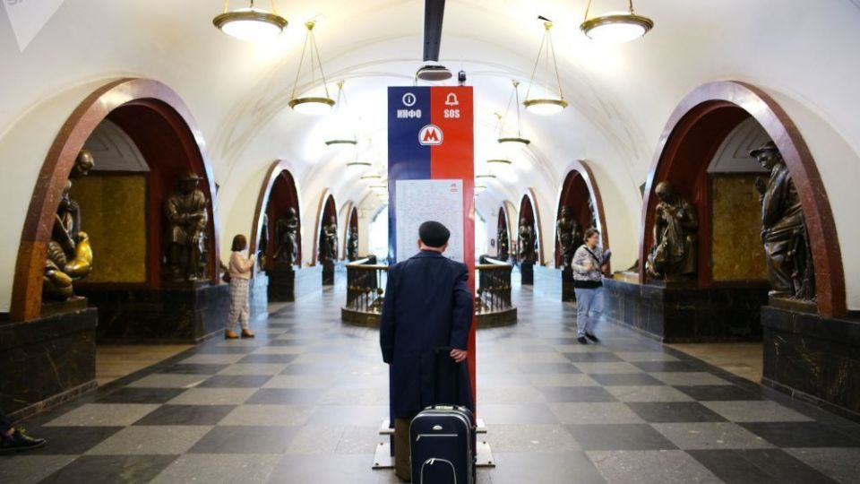 مترو ۶۸ ساله مسکو روسیه 