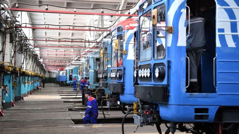 مترو ۶۸ ساله مسکو روسیه 