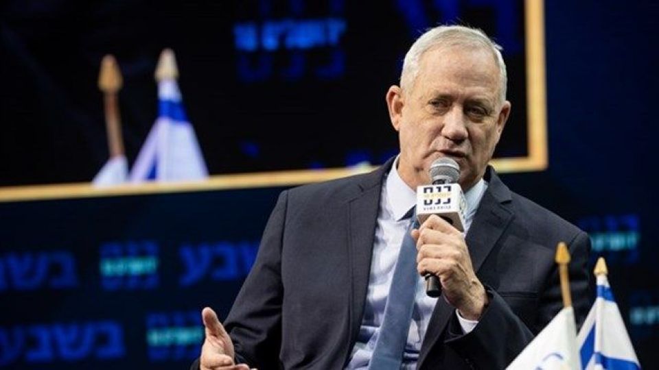 گانتز: هدف از تداوم حملات به غزه، تقویت میانه رو‌ها در منطقه است